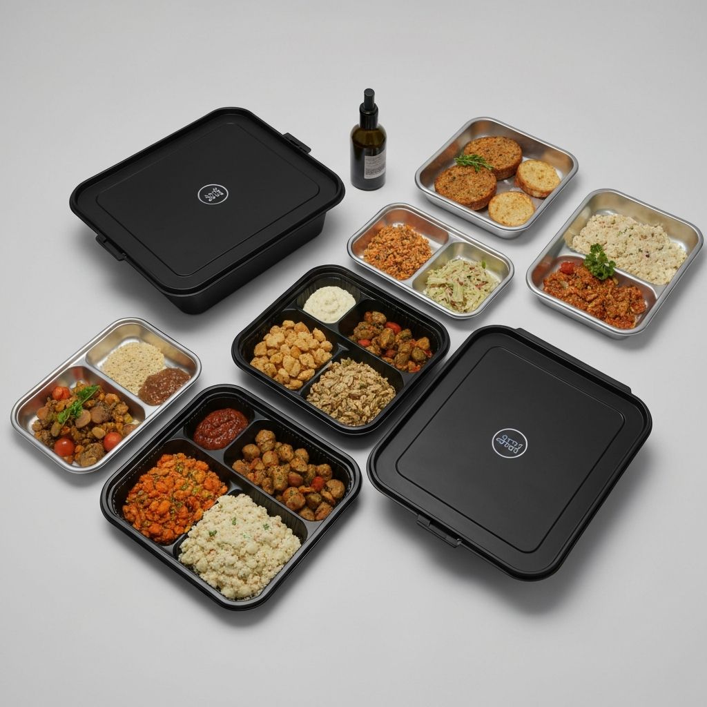 Färdiga dagsupplägg i premiumcontainrar